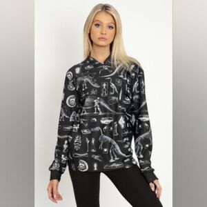 Dino Bones Hoodie Sweater